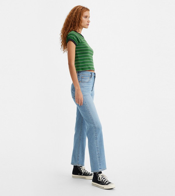 ليفايز ليفايز - أزرق Straight Jeans