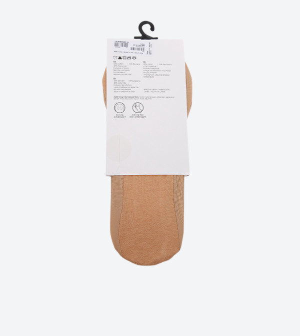 Aldo Accessories No Show Socks - Beige No Show Socks