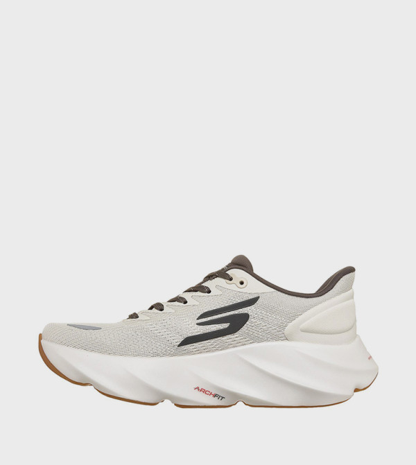 Skechers  Sports Shoes - Off White Running Shoes