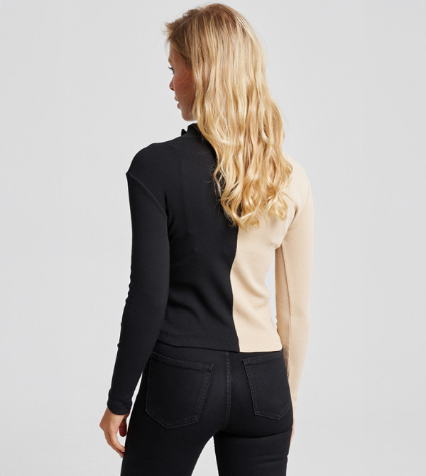 Cool & Sexy - Outlet  - Black Casual Tops