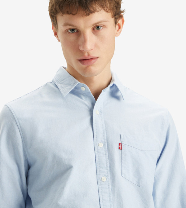 Levi's Shirts - Blue Long Sleeves