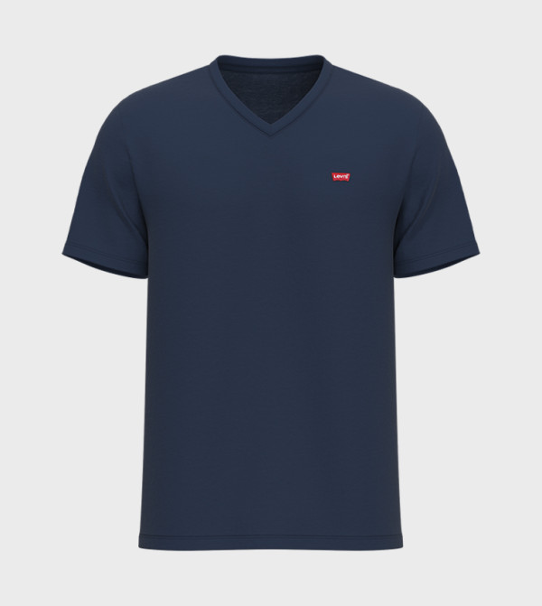 Levi's Levi's - Navy V-Neck T-Shirts
