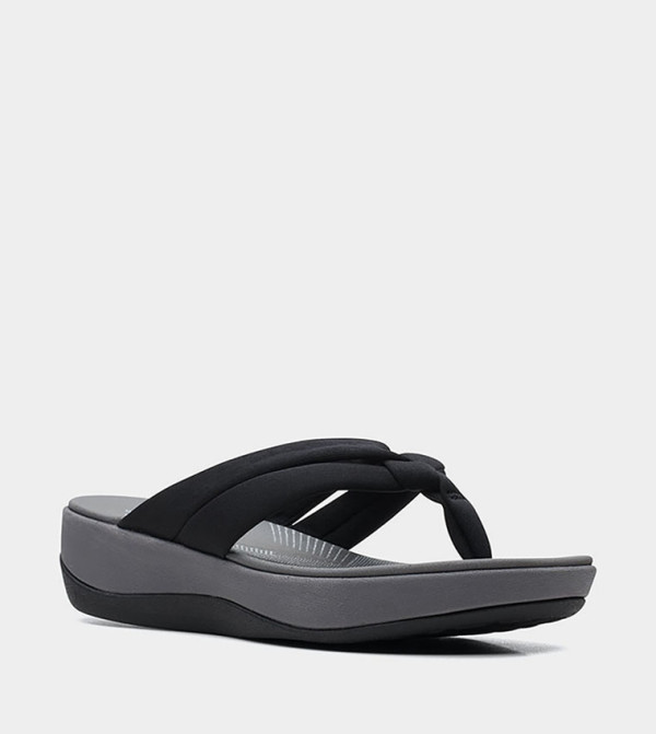 Clarks Clarks - Black Flat Sandals