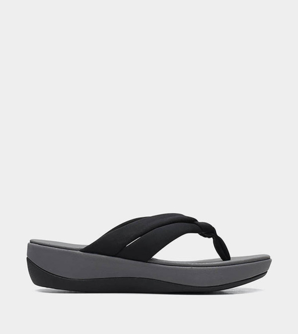 Clarks Clarks - Black Flat Sandals