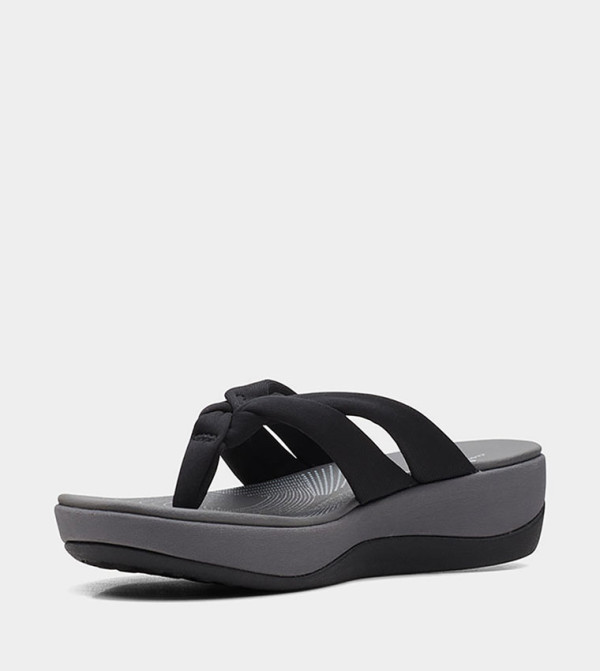 Clarks Clarks - Black Flat Sandals