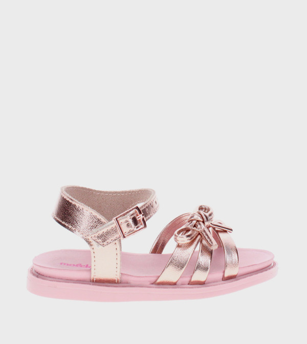 MOLEKINHA MOLEKINHA - Gold Flat Sandals