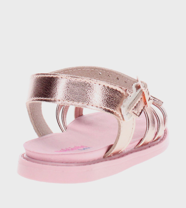 MOLEKINHA MOLEKINHA - Gold Flat Sandals
