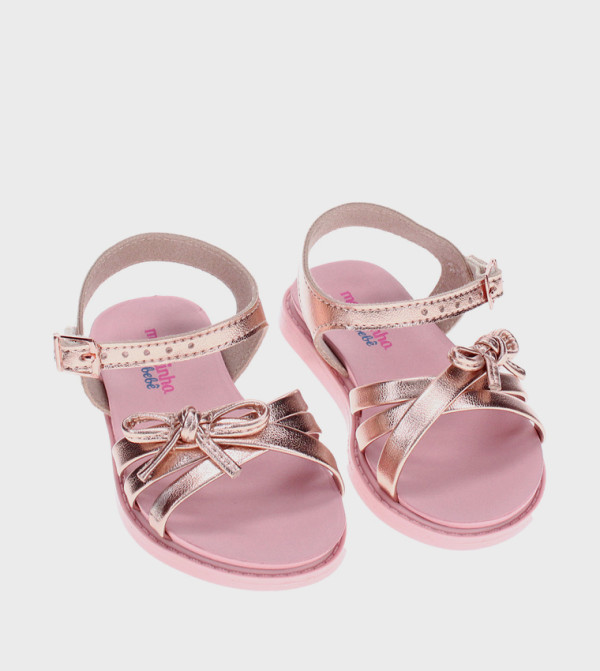 MOLEKINHA MOLEKINHA - Gold Flat Sandals