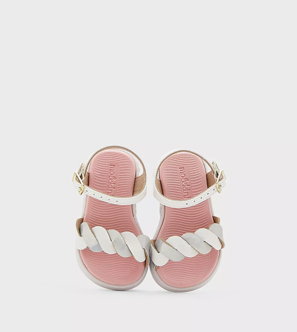 MOLEKINHA MOLEKINHA - White Casual Sandals