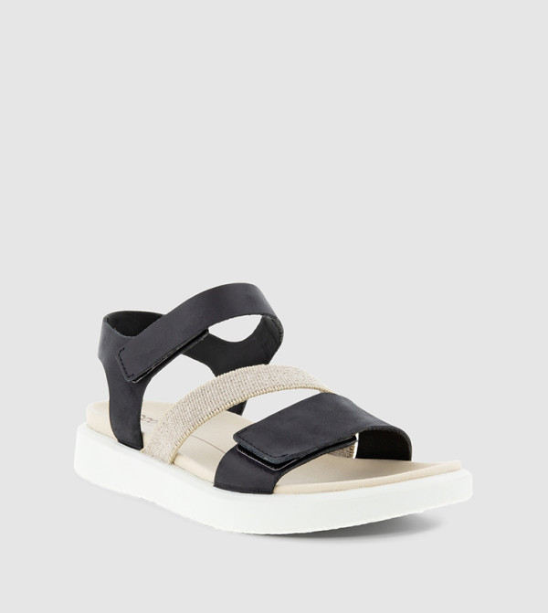 ECCO ECCO - Black Flat Sandals