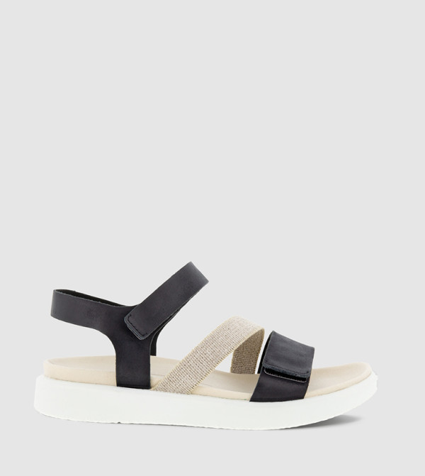 ECCO ECCO - Black Flat Sandals