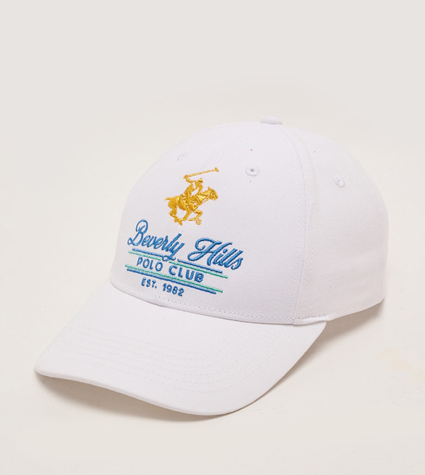 Beverly Hills Polo Club  Caps & Hats - White Baseball Caps