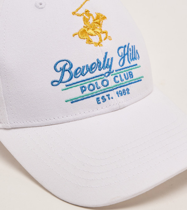 Beverly Hills Polo Club  Caps & Hats - White Baseball Caps