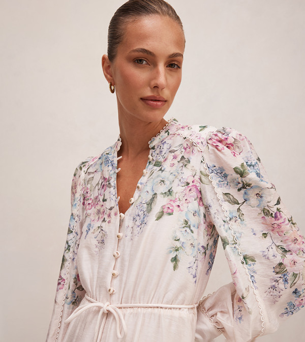 Forever New Casual Dresses - Pink Midi Dresses