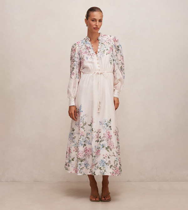 Forever New Casual Dresses - Pink Midi Dresses