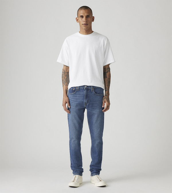 ليفايز  ملابس - أزرق Tapered Jeans