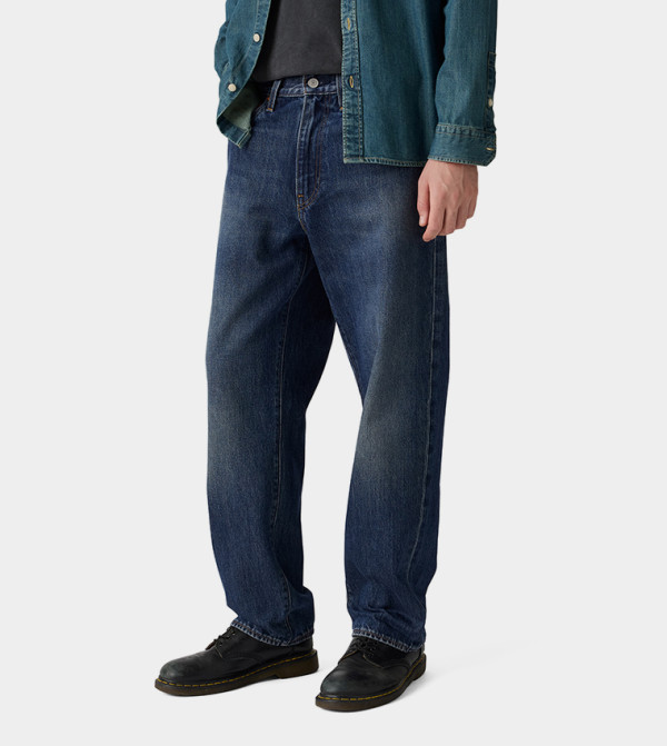 ليفايز  جينزات قصة مستقيمة - أزرق Straight Jeans