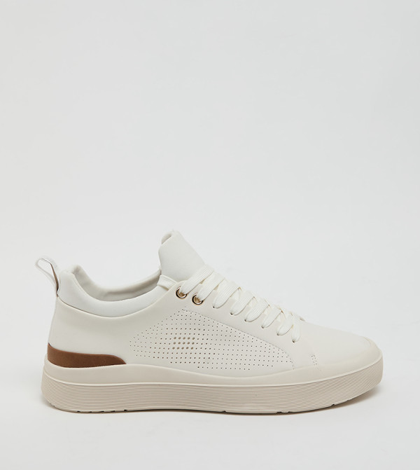 Ben Sherman - White Low Top