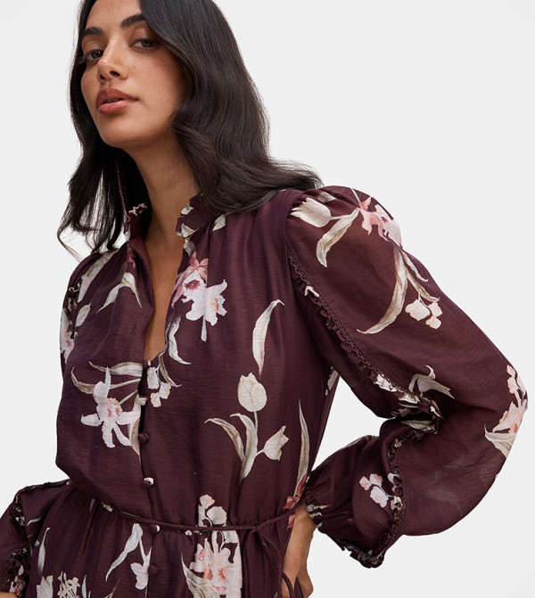 Forever New Forever New - Brown Midi Dresses