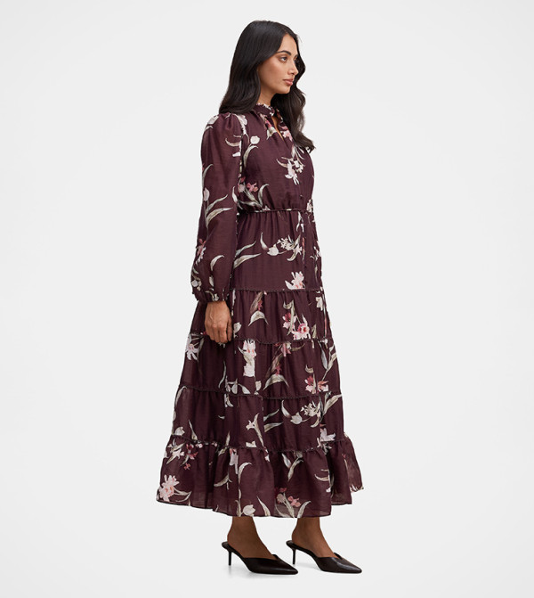 Forever New Forever New - Brown Midi Dresses