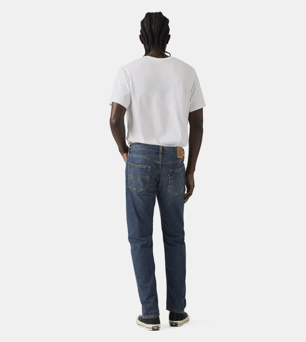 ليفايز  جينزات قصة قصيرة  - أزرق Tapered Jeans
