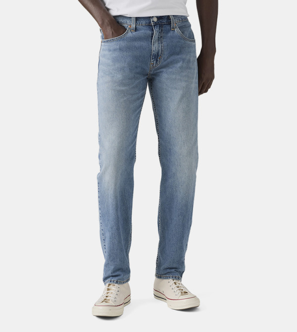 ليفايز  جينزات قصة قصيرة  - أزرق Tapered Jeans