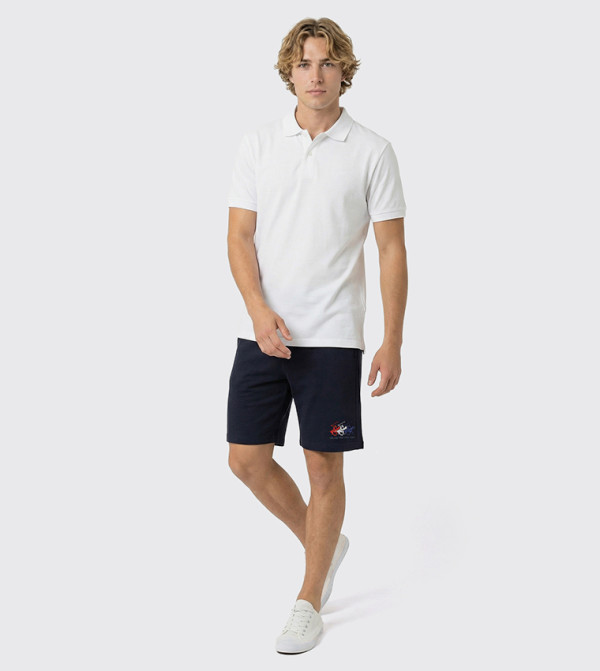 Beverly Hills Polo Club Shorts - Navy Casual Shorts