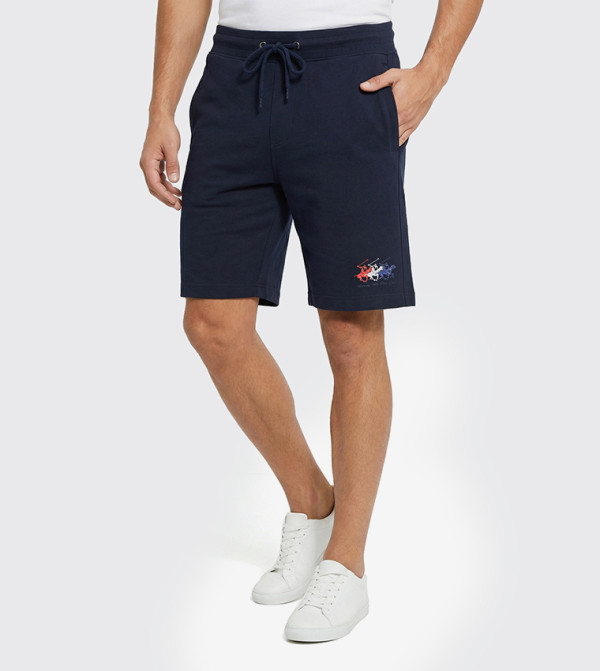 Beverly Hills Polo Club Shorts - Navy Casual Shorts