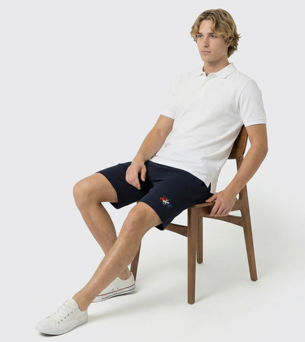 Beverly Hills Polo Club Shorts - Navy Casual Shorts