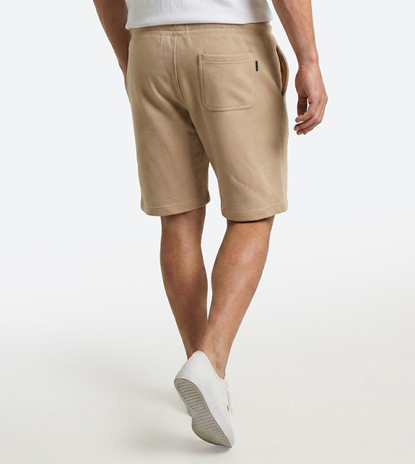 Beverly Hills Polo Club Casual Shorts - Beige Casual Shorts