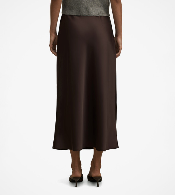 فوريفر نيو  تنانير - بني  Midi Skirts