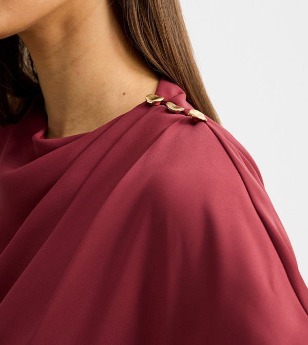 Forever New  Midi Dresses - Red Midi Dresses