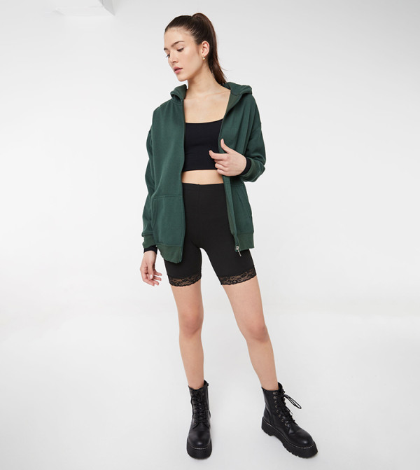 Ardene  Track Shorts - Black Track Shorts
