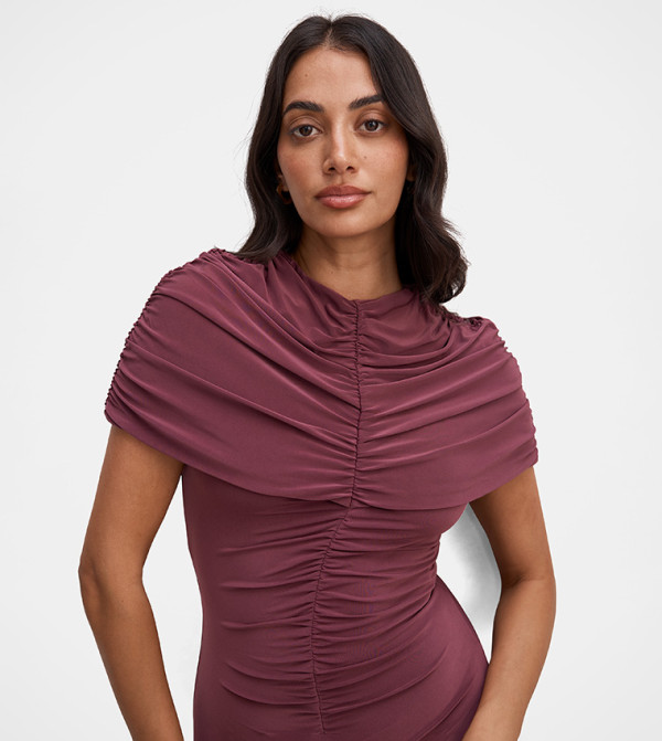 Forever New  Maxi Dresses - Burgundy Maxi Dresses