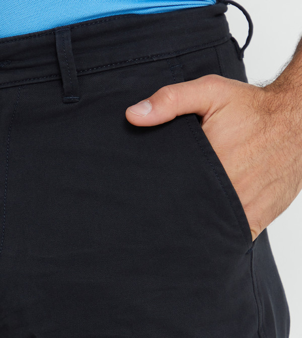Beverly Hills Polo Club Chino Shorts - Blue Chino Shorts