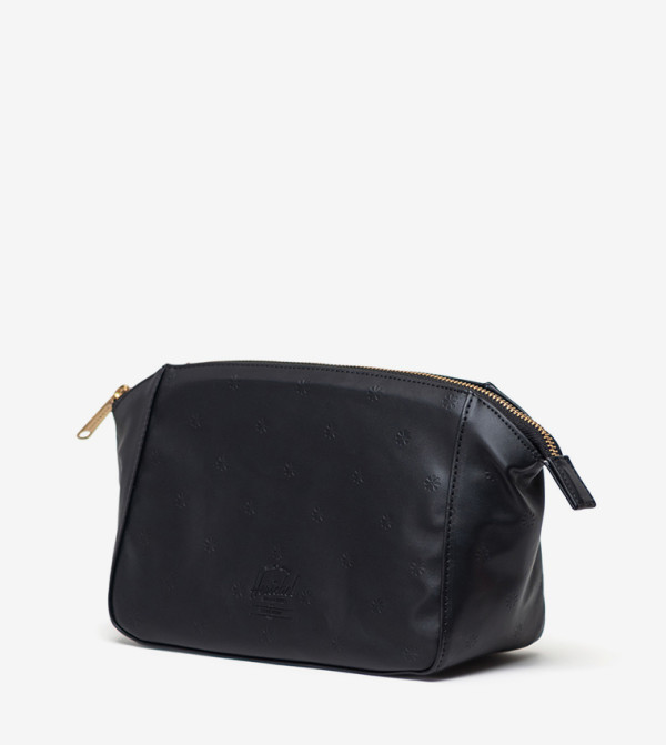 Herschel  Cosmetic Bags - Black Travel Pouches