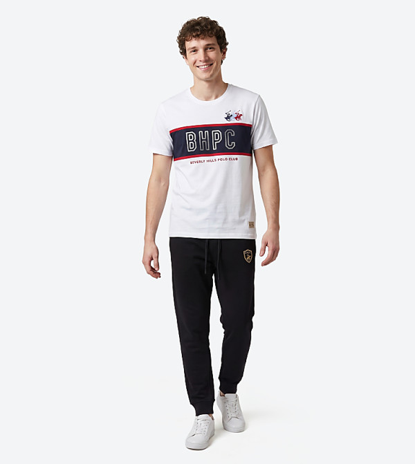 بيفرلي هيلز بولو كلوب  تيشرتات وبلايز - أبيض Round Neck T-Shirts