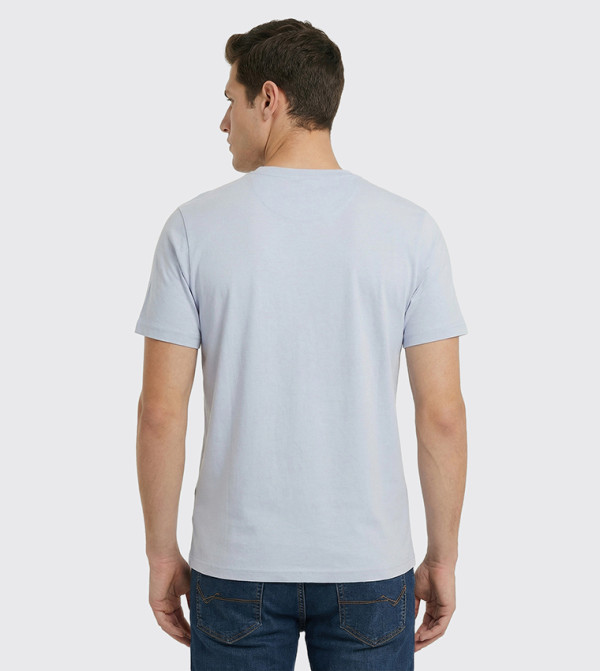 بيفرلي هيلز بولو كلوب تيشرتات وبلايز - أزرق Round Neck T-Shirts