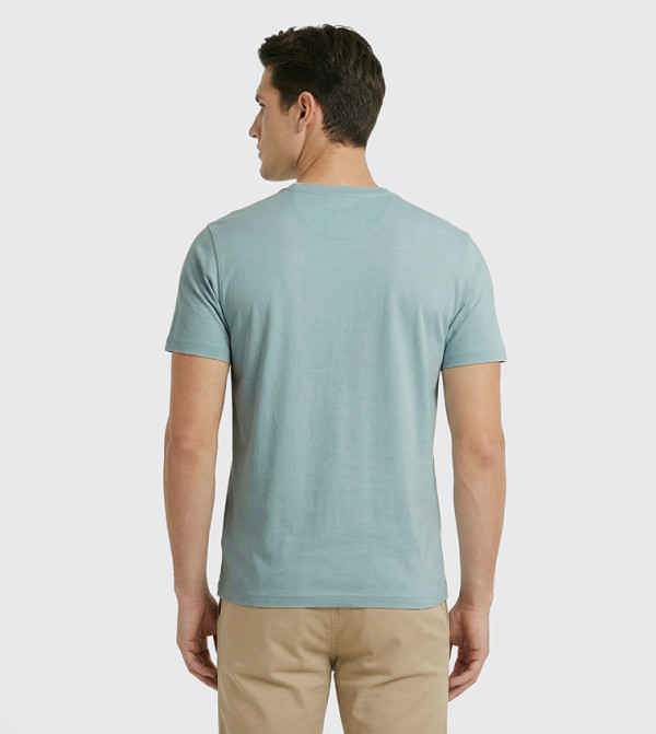 بيفرلي هيلز بولو كلوب  -  فاتح  Round Neck T-Shirts