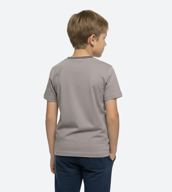 Beverly Hills Polo Club  Topwear - Taupe T-shirts