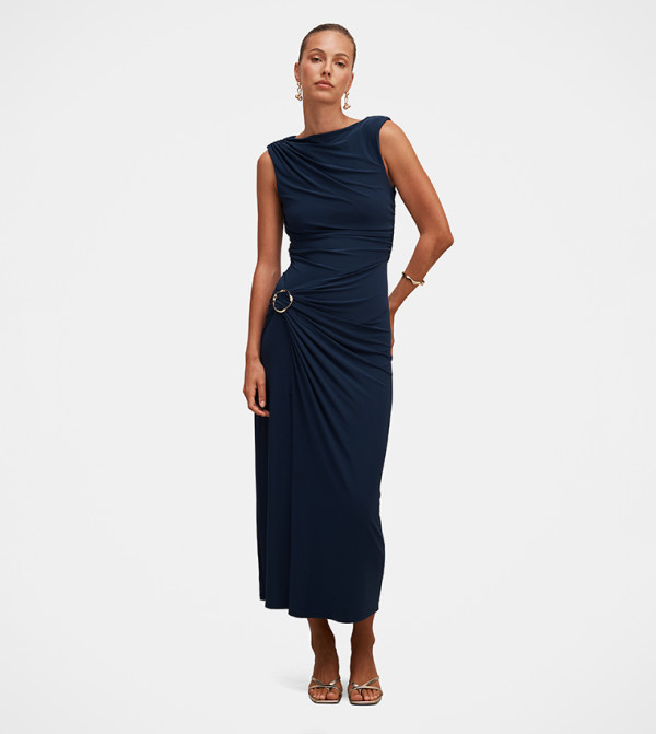 Forever New  Midi Dresses - Navy Midi Dresses