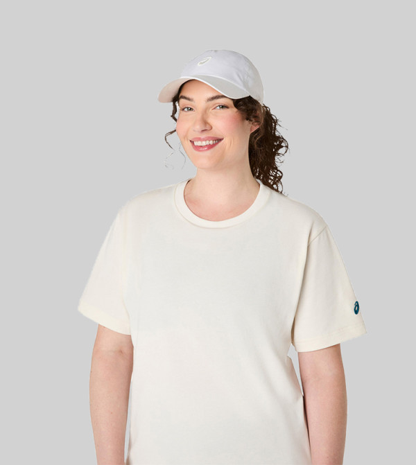 Asics  Caps & Hats - White Baseball Caps