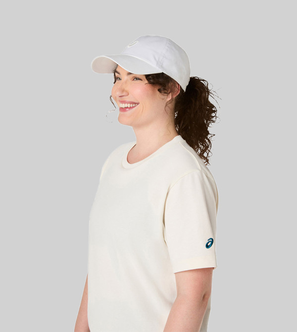 Asics  Caps & Hats - White Baseball Caps