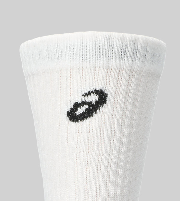 اسيكس  جوارب للمنتصف الساق  - أبيض Calf Length Socks