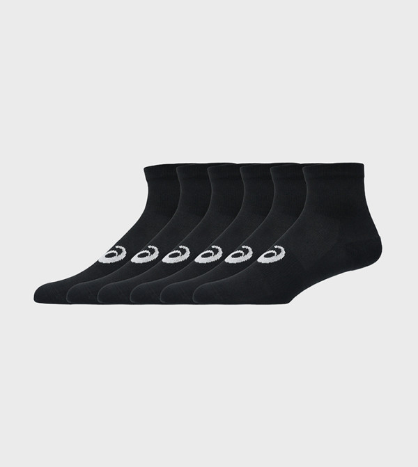 اسيكس  جوارب للكاحل  - أسود Ankle Length Socks