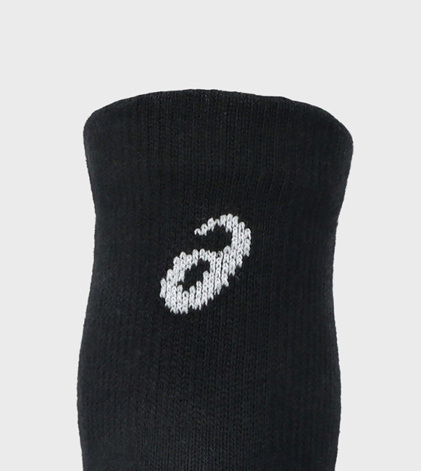 اسيكس  جوارب للكاحل  - أسود Ankle Length Socks