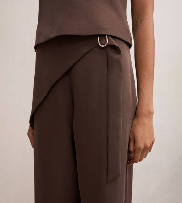 Forever New  Formal Pants - Brown Formal Pants