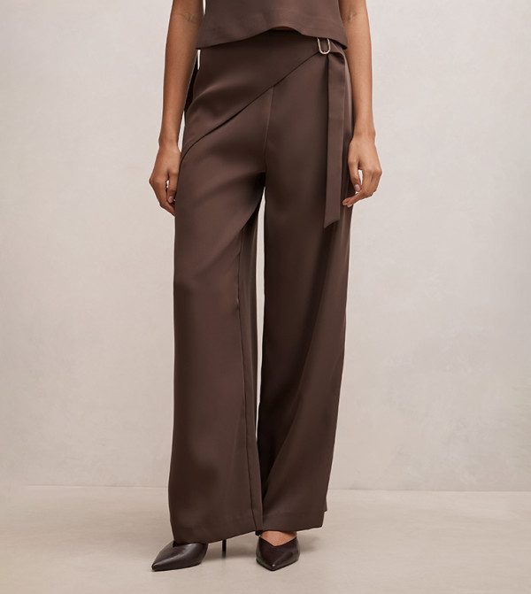 Forever New  Formal Pants - Brown Formal Pants