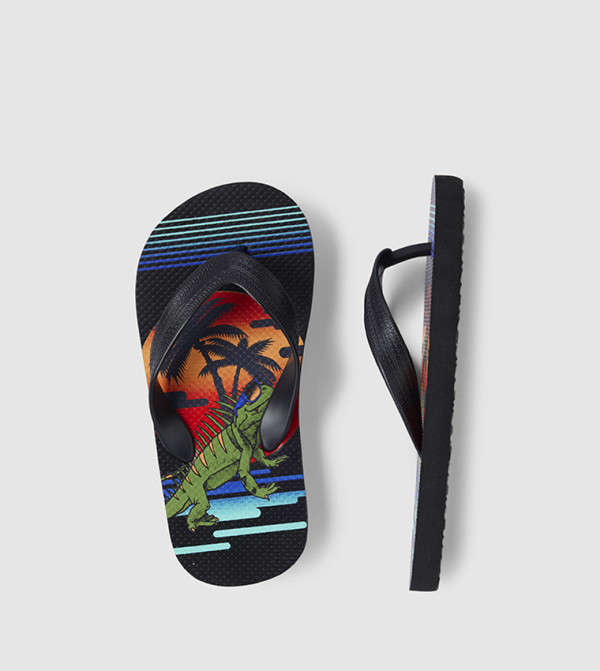 The Children's Place The Children's Place - Black Flip Flops