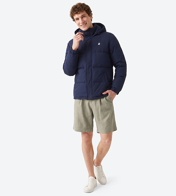 Beverly Hills Polo Club  Shorts - Olive Casual Shorts
